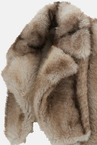 Sportmax Sportmax Women Cropped Boxy Jacket In Furry Jersey