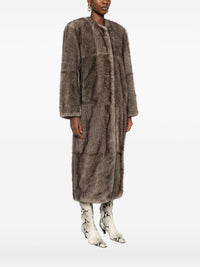 Stand Studio Women Hilma Faux Fur Long Coat