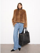 Stand Studio Stand Studio Women Halle Faux Fur Jacket