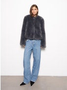 Stand Studio Stand Studio Women Halle Faux Fur Jacket