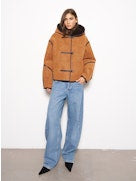 Stand Studio Stand Studio Women Fia Faux Shearling Hooded Jacket