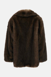Stand Studio Women Faux Fur Journi Jacket