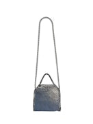 Stella McCartney Stella Mccartney Women Falabella Tiny Tote Eco Shiny Dotted Chamois Bag