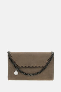 Stella McCartney Stella Mccartney Women Falabella Wallet With Chain Alter Suede Bag