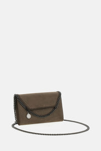 Stella McCartney Stella Mccartney Women Falabella Wallet With Chain Alter Suede Bag