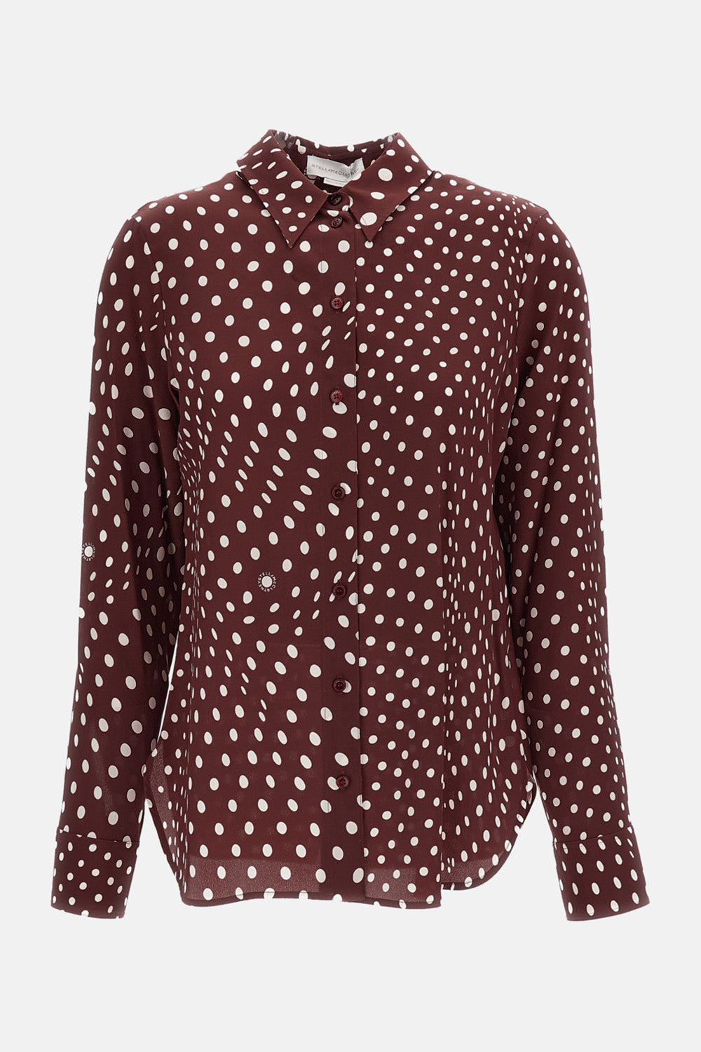 Stella McCartney Stella Mccartney Women Polkadots Printed Silk Shirt