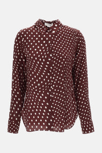 Stella McCartney Stella Mccartney Women Polkadots Printed Silk Shirt