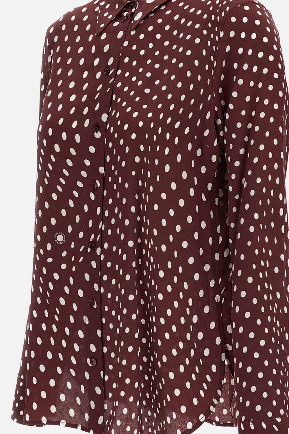 Stella McCartney Stella Mccartney Women Polkadots Printed Silk Shirt