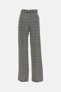 Stella McCartney Stella Mccartney Women Tailored Checked Slim Pants