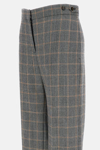 Stella McCartney Stella Mccartney Women Tailored Checked Slim Pants