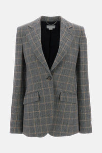 Stella McCartney Stella Mccartney Women Single Breasted Checked Blazer