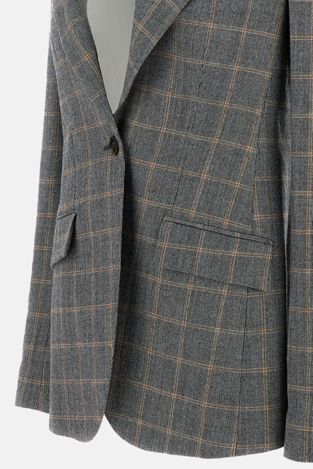 Stella McCartney Stella Mccartney Women Single Breasted Checked Blazer
