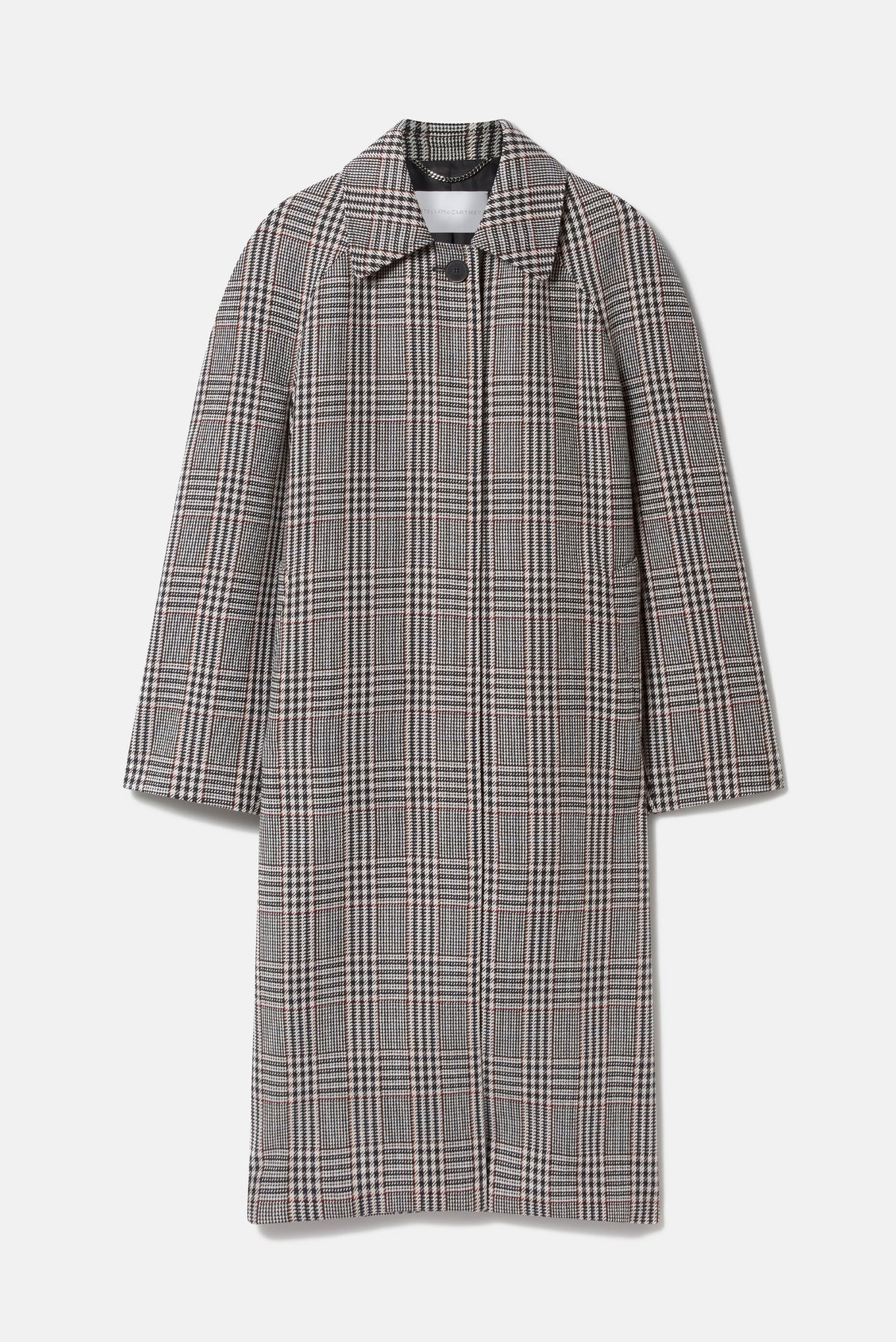 Stella McCartney Stella Mccartney Women Checked Belted Coat