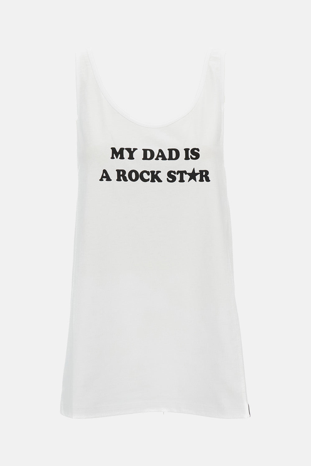 Stella McCartney Stella Mccartney Women My Dad Is A Rockstar Tank Top