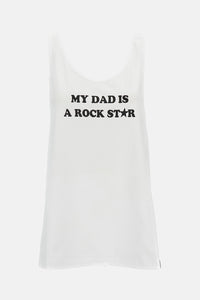 Stella McCartney Stella Mccartney Women My Dad Is A Rockstar Tank Top