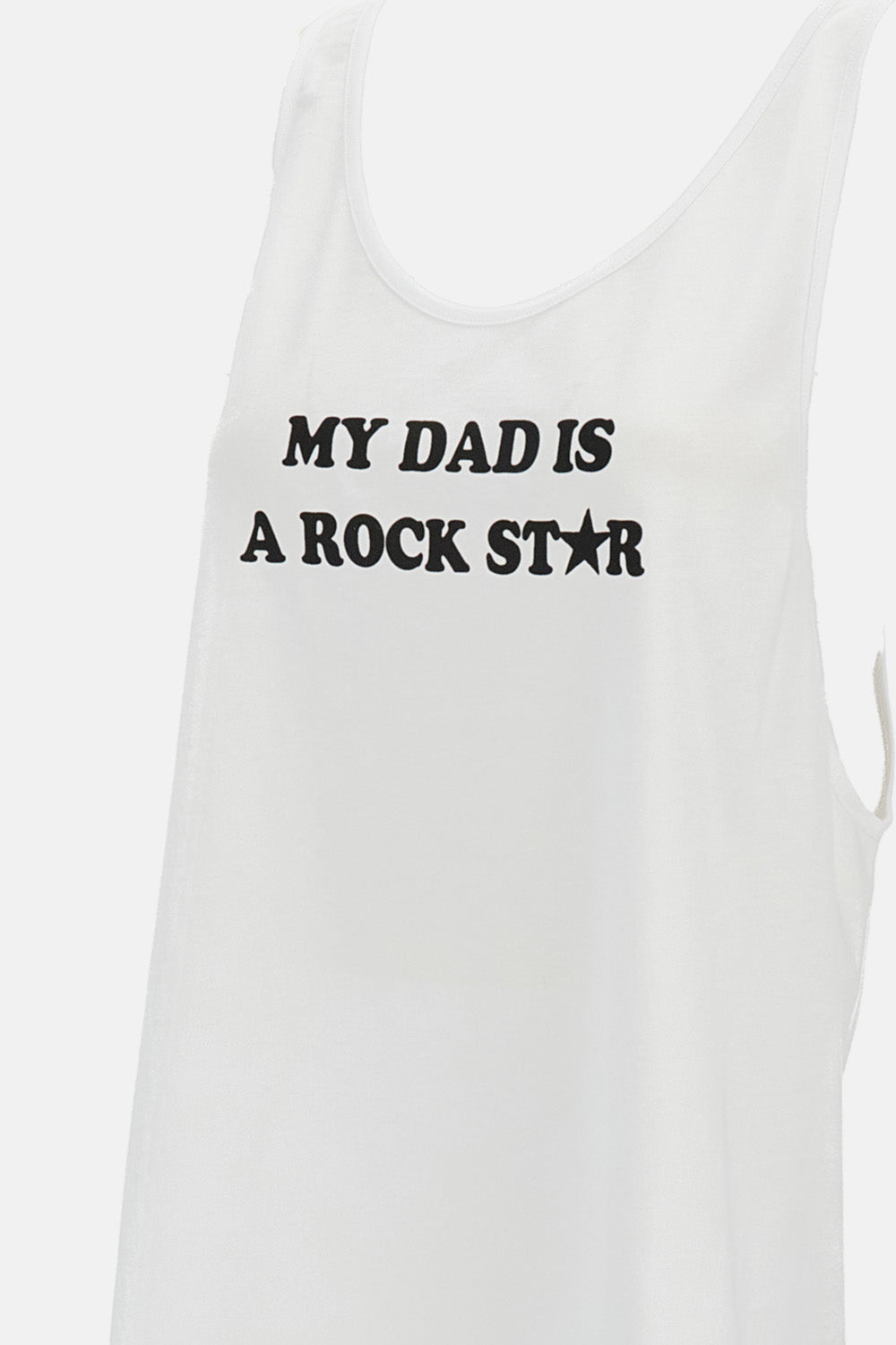 Stella McCartney Stella Mccartney Women My Dad Is A Rockstar Tank Top