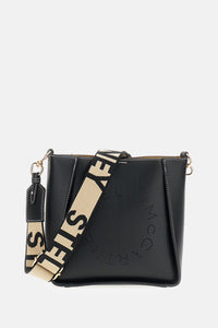 Stella McCartney Stella Mccartney Women Logo Crossbody Bag Grainy Alter Mat