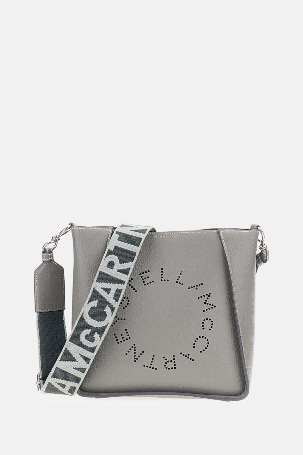 Stella McCartney Stella Mccartney Women Logo Crossbody Grainy Alter Mat Bag