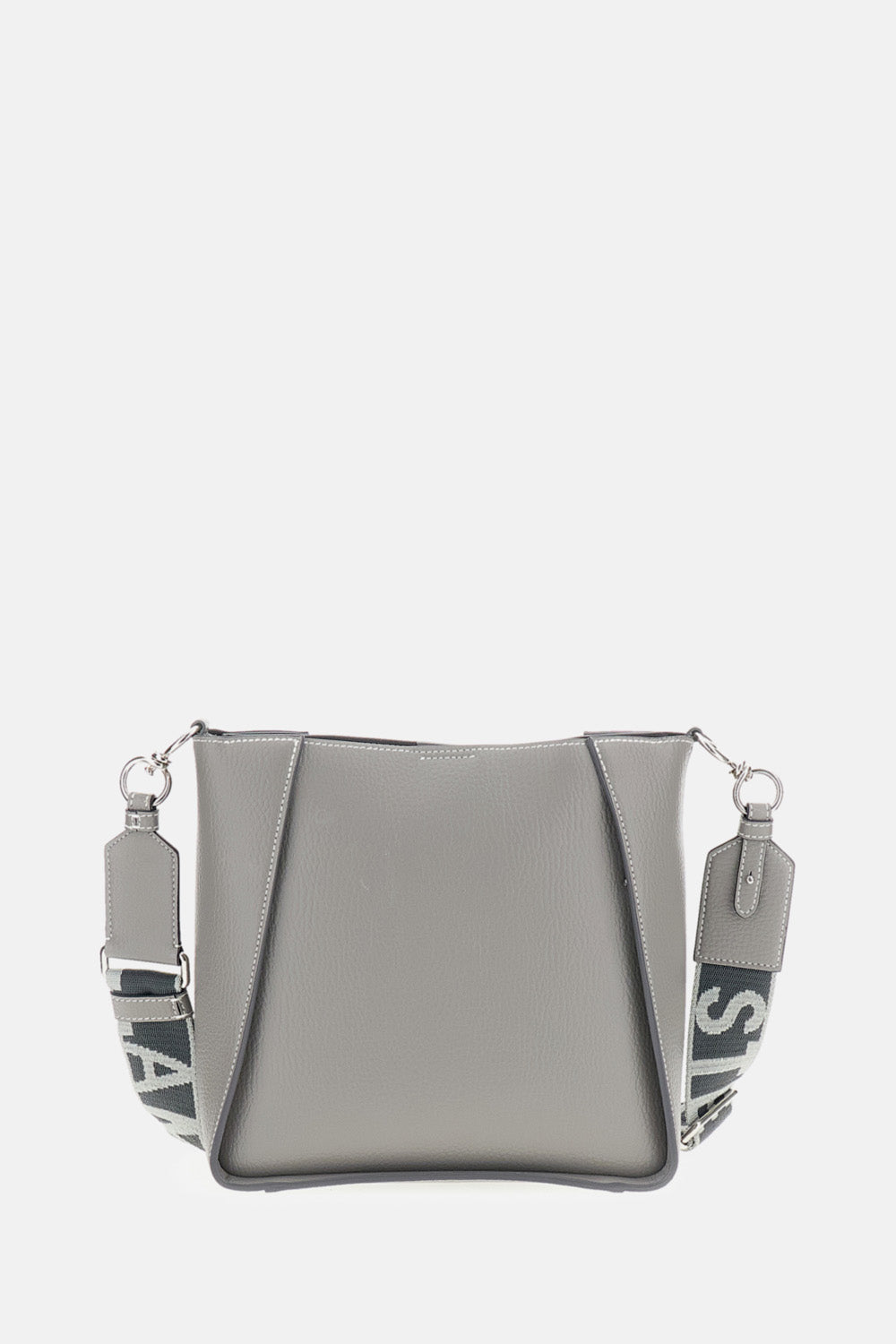 Stella McCartney Stella Mccartney Women Logo Crossbody Grainy Alter Mat Bag