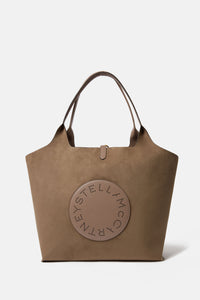 Stella McCartney Stella Mccartney Women Logo Revesible Tote Bag Alter Mat &Amp; Alter Suede