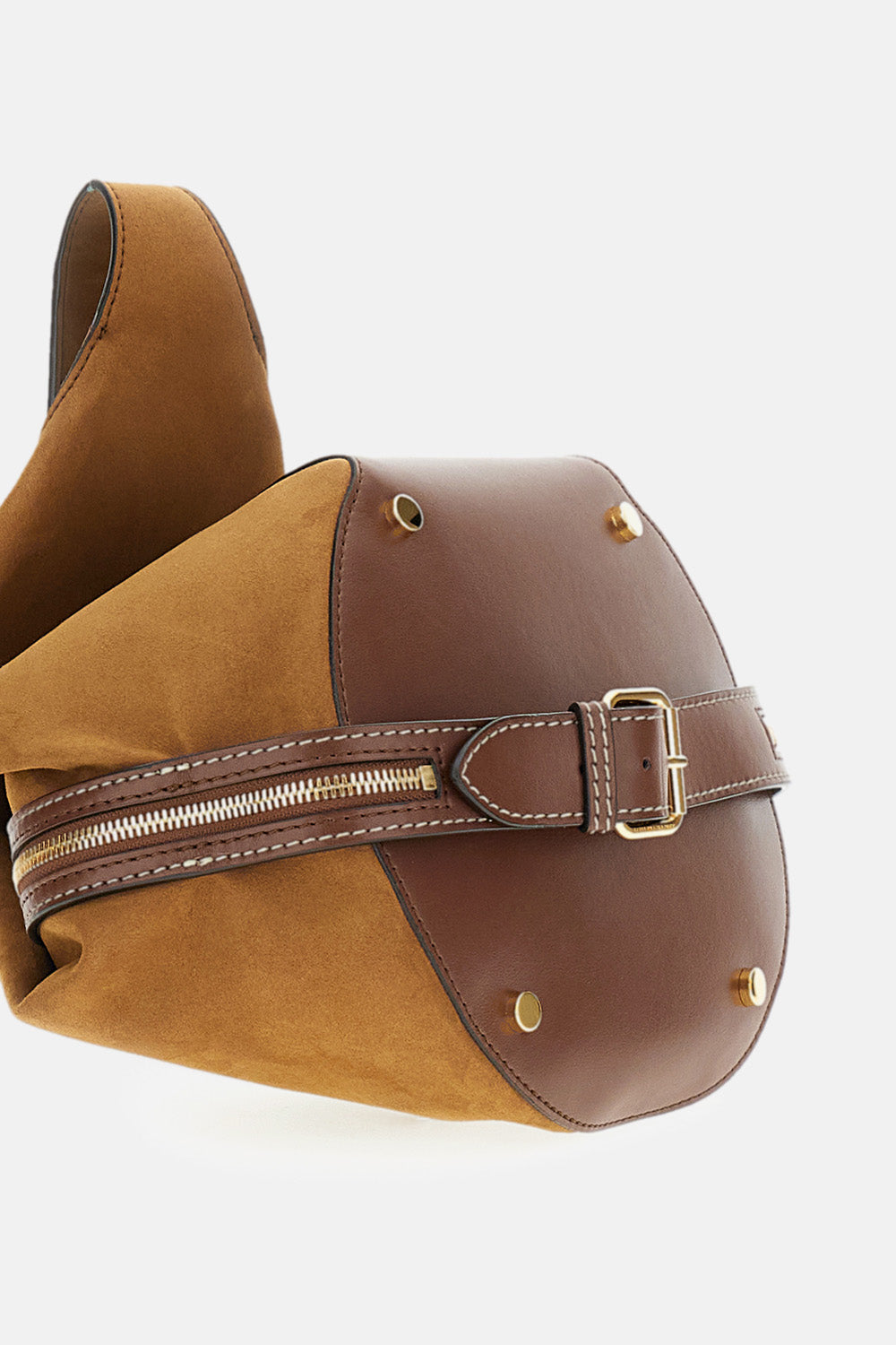 Stella Mccartney Women Appaloosa Soft Bucket Small Bag Alter Suede &Amp; Alter Mat