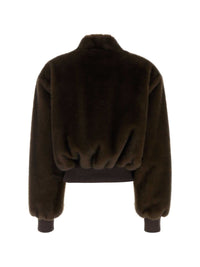 STELLA McCARTNEY Stella Mccartney Women Faux-Fur Bomber Jacket