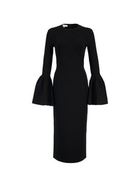 Stella Mccartney Women Bell Sleeve Midi Dress