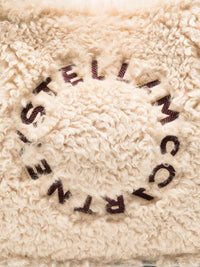 Stella Mccartney Women Stella Logo Shearling Tote