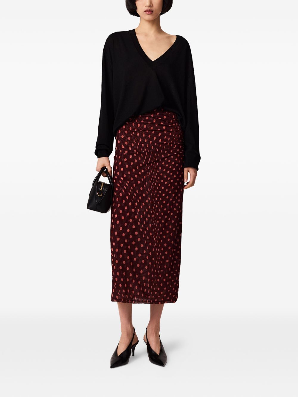 STELLA McCARTNEY Stella Mccartney Women Polka Dot Long Skirt