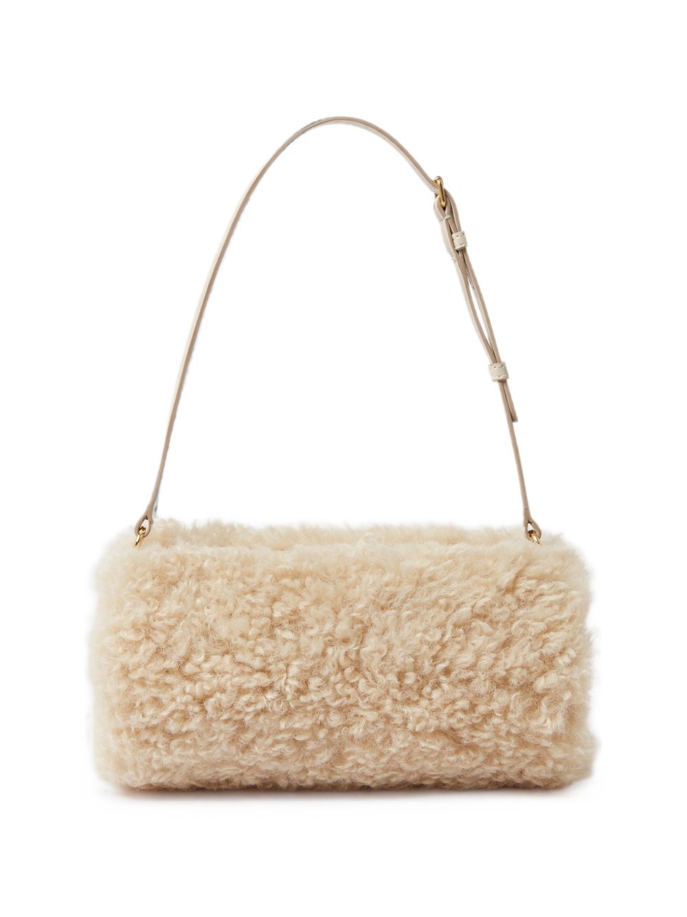 STELLA McCARTNEY Stella Mccartney Women Stella Logo Shearling Pouch