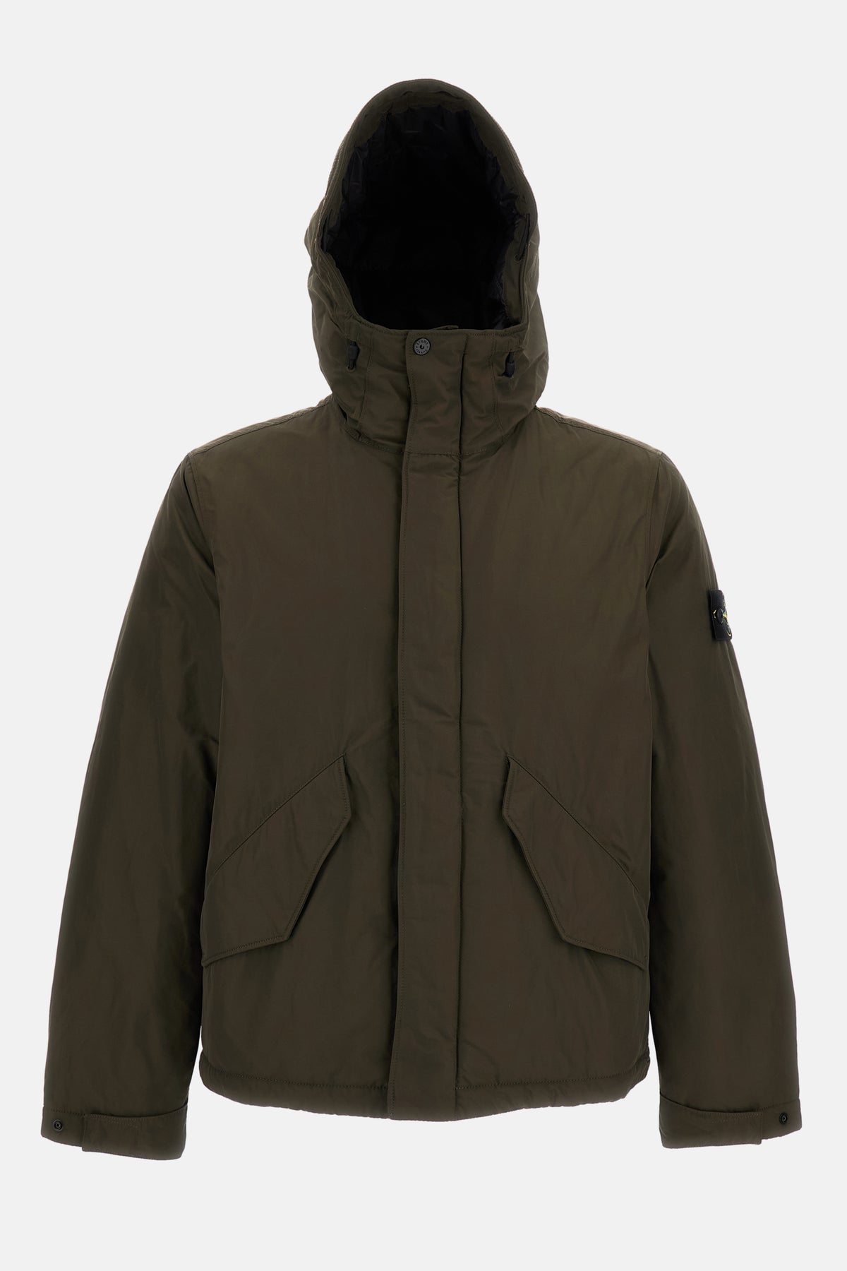 Stone Island Stone Island Men Water-Repellent Short Hooded Parka