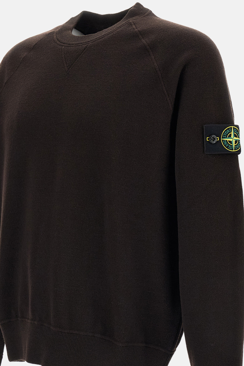 Stone Island Stone Island Men Stretch Rws Wool Crewneck Jumper