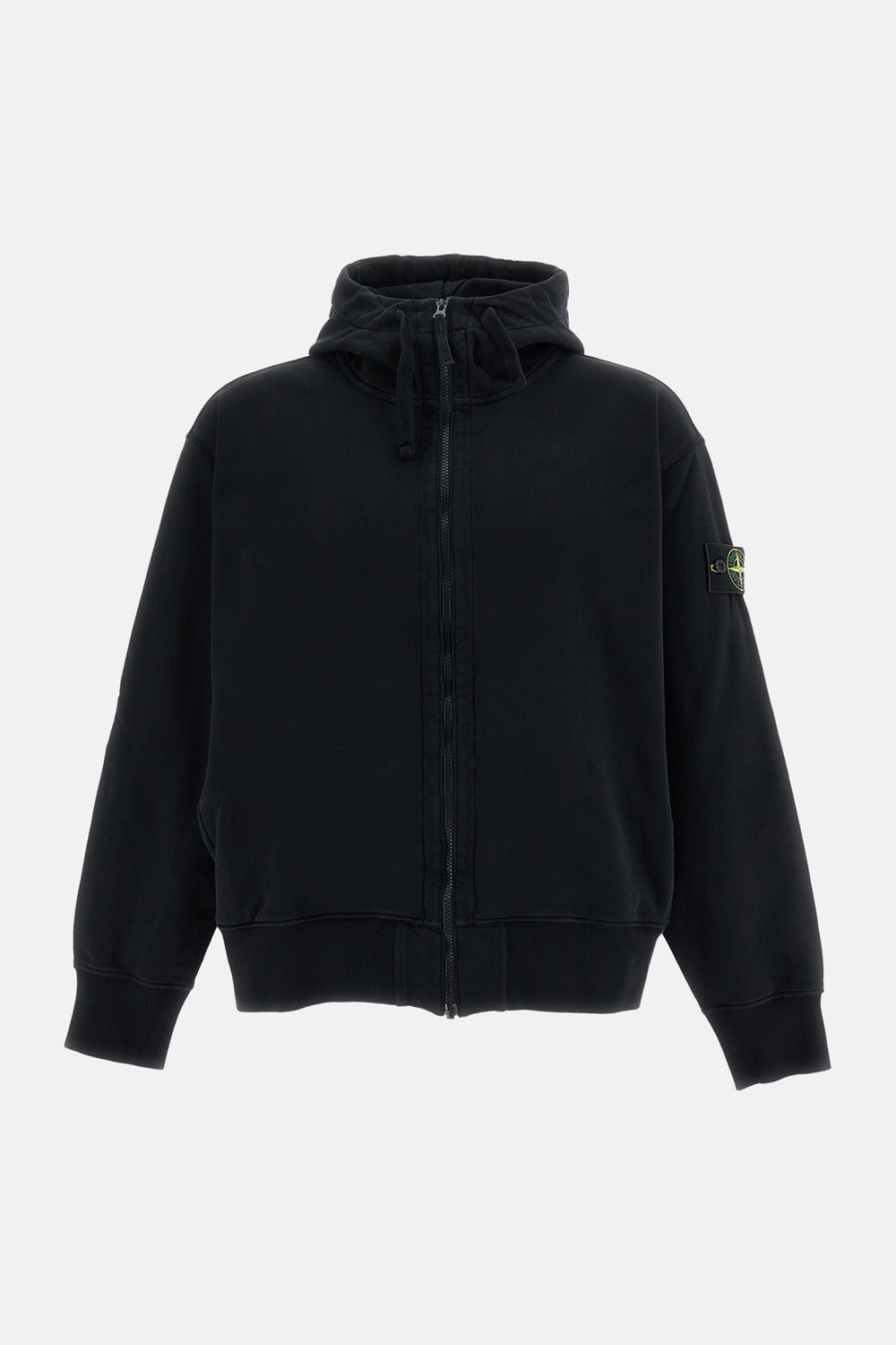 Stone Island Stone Island Men Zip-Up Hooded Sweatshirt