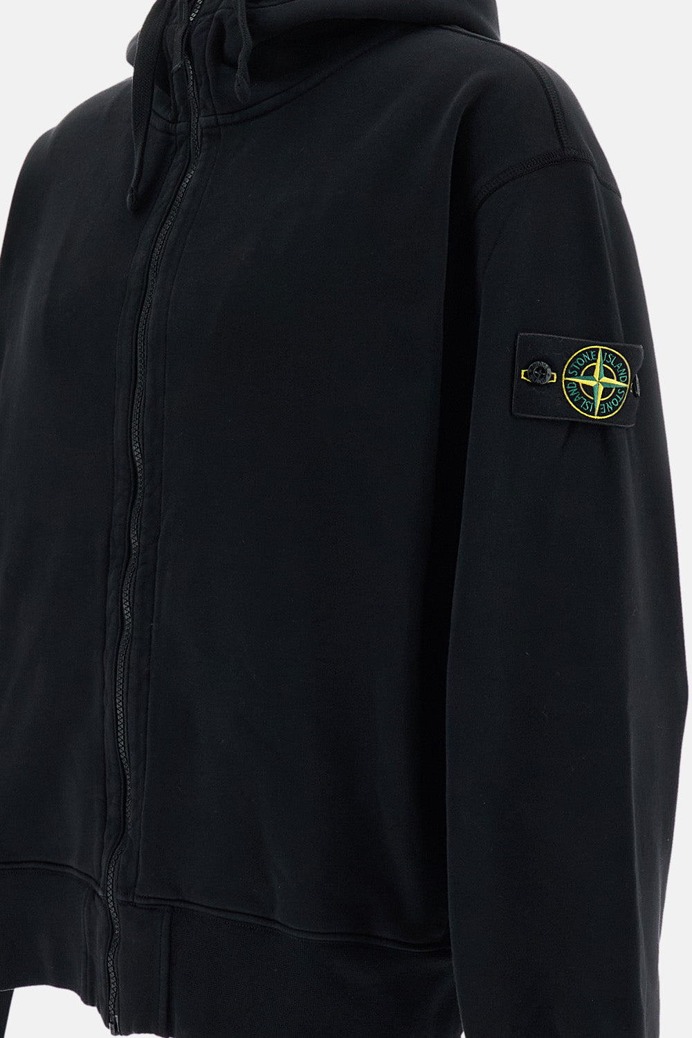 Stone Island Stone Island Men Zip-Up Hooded Sweatshirt
