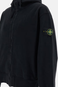 Stone Island Stone Island Men Zip-Up Hooded Sweatshirt