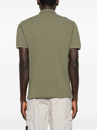 Stone Island Men Logo Cotton Polo Shirt