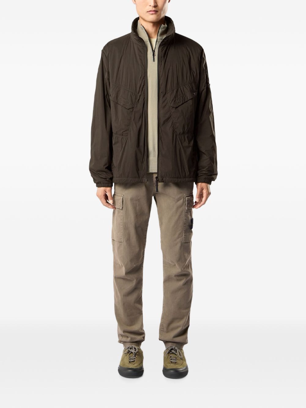 Stone Island Men Cotton Cargo Trousers