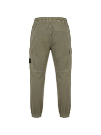 Stone Island Men Cotton Cargo Trousers