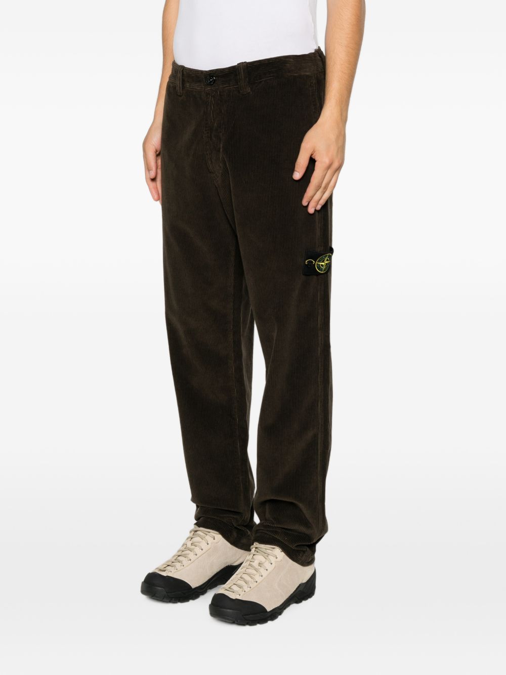 Stone Island Men Cotton Trousers