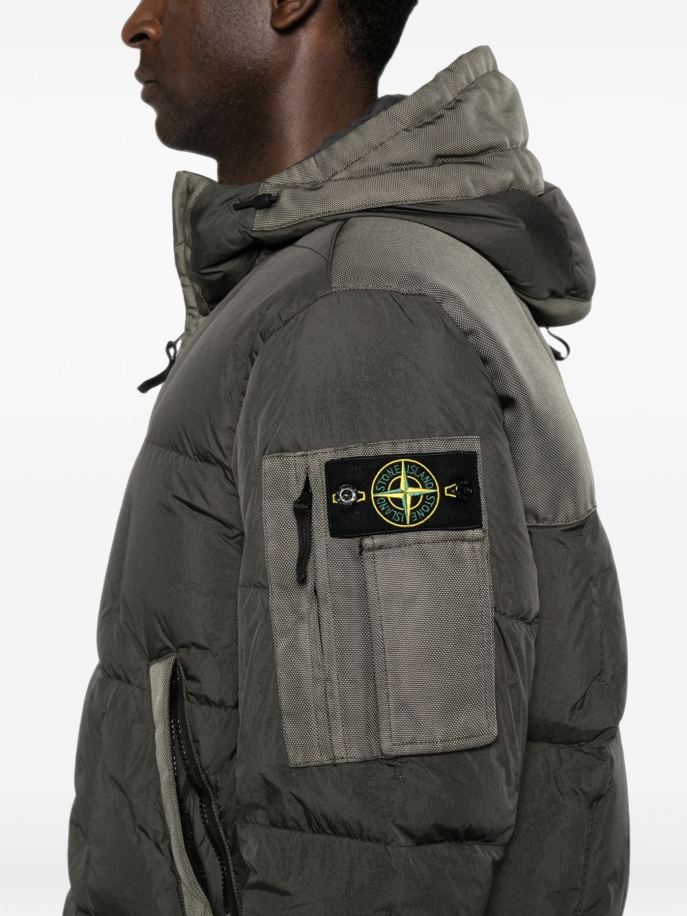 Stone Island Men Nylon Down Jacket