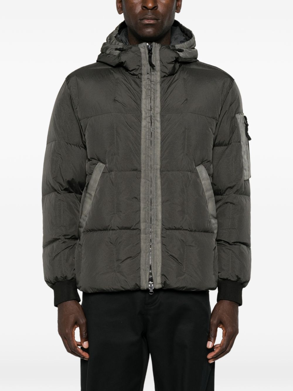 Stone Island Men Nylon Down Jacket