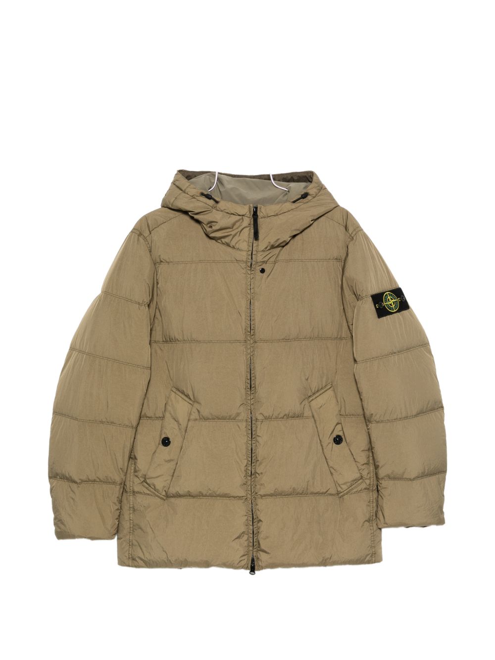 Stone Island Men Logo Nylon Blouson Jacket