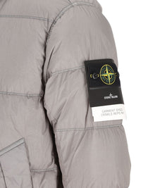 Stone Island Men Logo Nylon Blouson Jacket