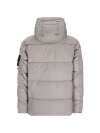 Stone Island Men Logo Nylon Blouson Jacket