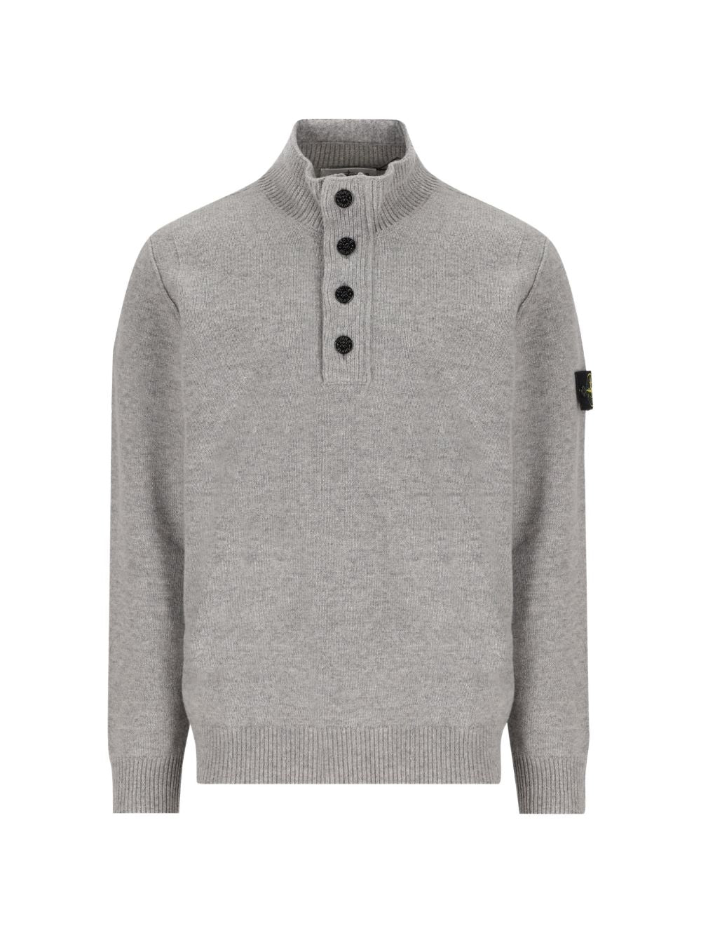 Stone Island Men Wool Turtle-Neck Sweater