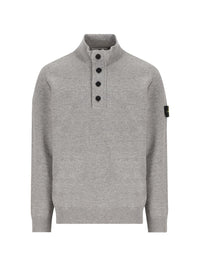 Stone Island Men Wool Turtle-Neck Sweater