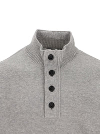 Stone Island Men Wool Turtle-Neck Sweater