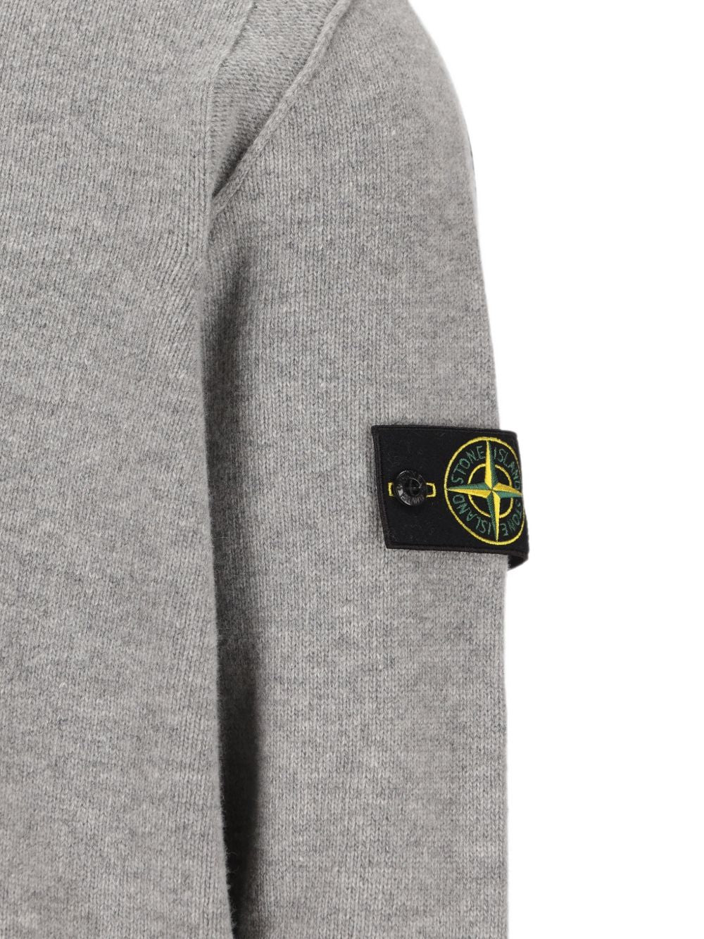 Stone Island Men Wool Turtle-Neck Sweater