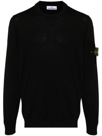 Stone Island Men Wool Crewneck Sweater