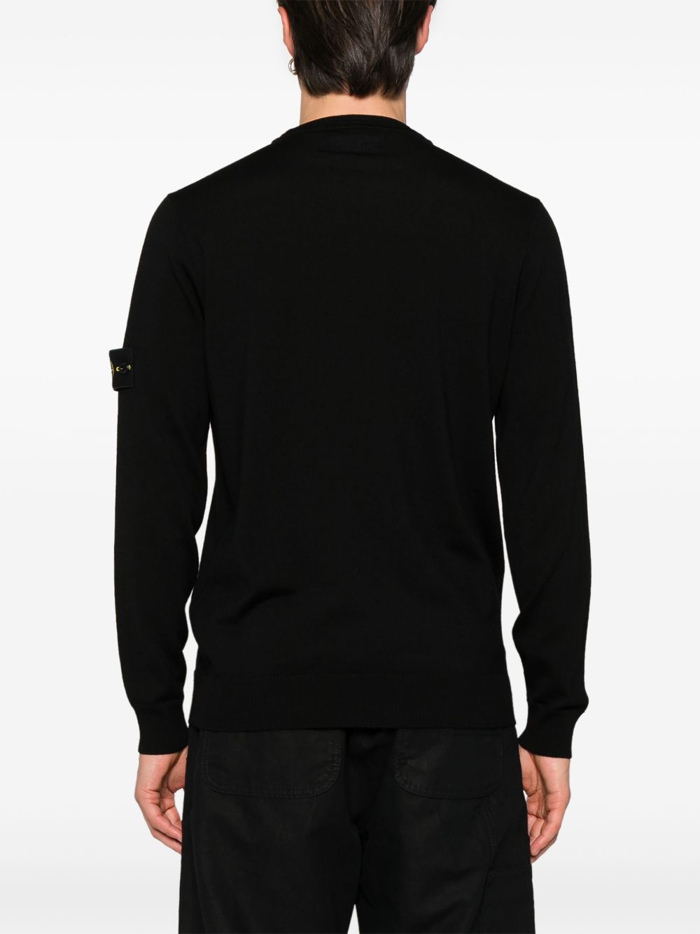Stone Island Men Wool Crewneck Sweater